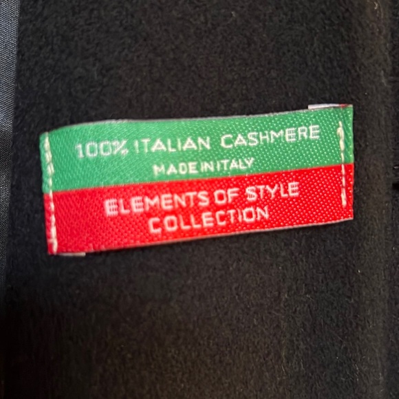 Neiman Marcus 100% Cashmere Black Blazer Louis Dell’ Olio Made in Italy - Picture 2 of 13